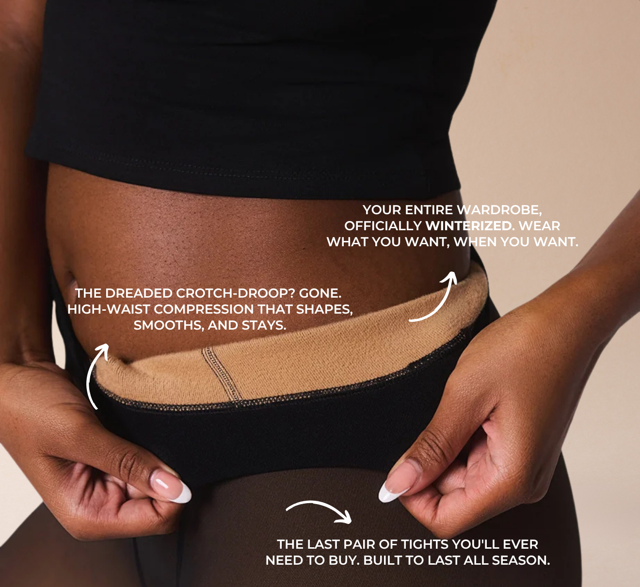 Compression & One Seam Magic Fleece Lined Leggings