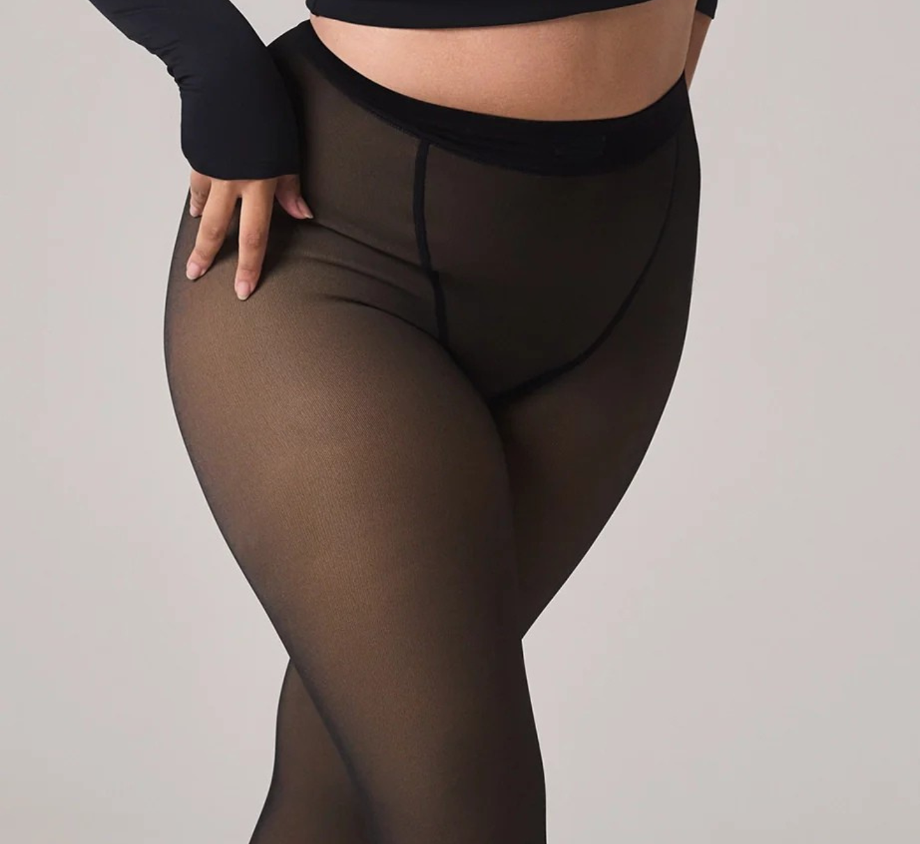 Compression & One Seam Magic Fleece Lined Leggings