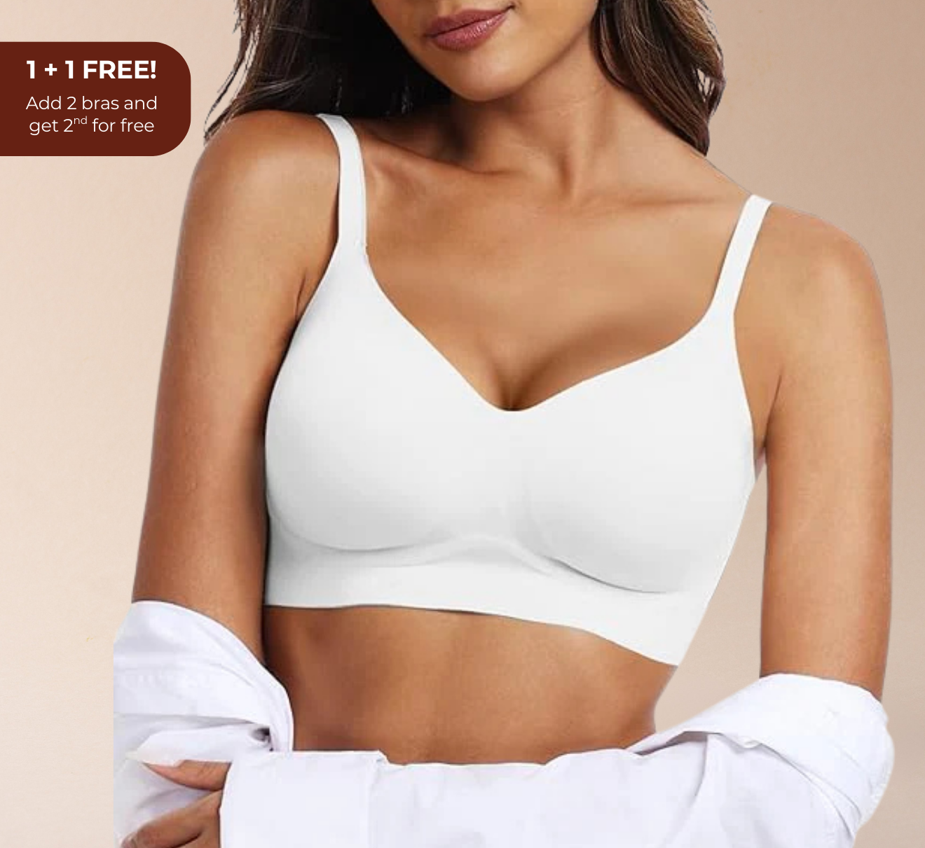 Comfy Jelly-Lift Wire-Free Seamless Bra